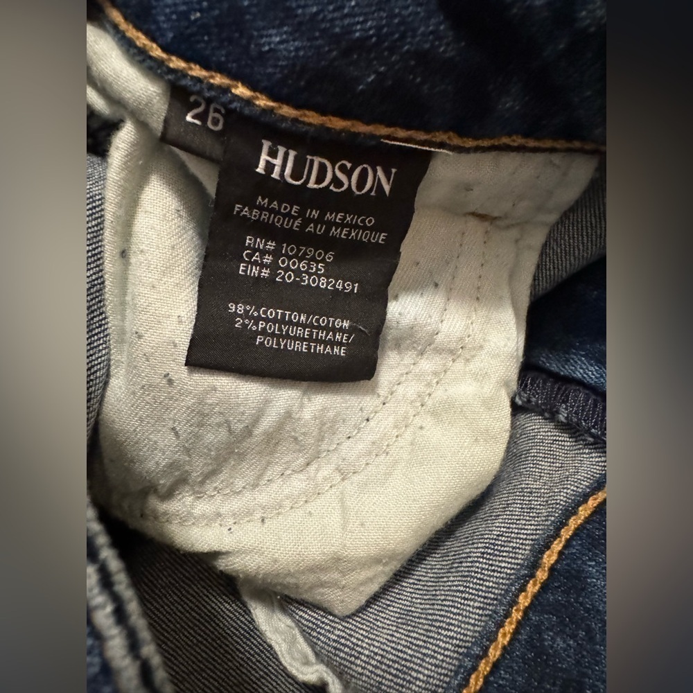 NEW Hudson Jeans | Jax Boyfriend Skinny Jeans in Life (26) - Picture 6 of 6